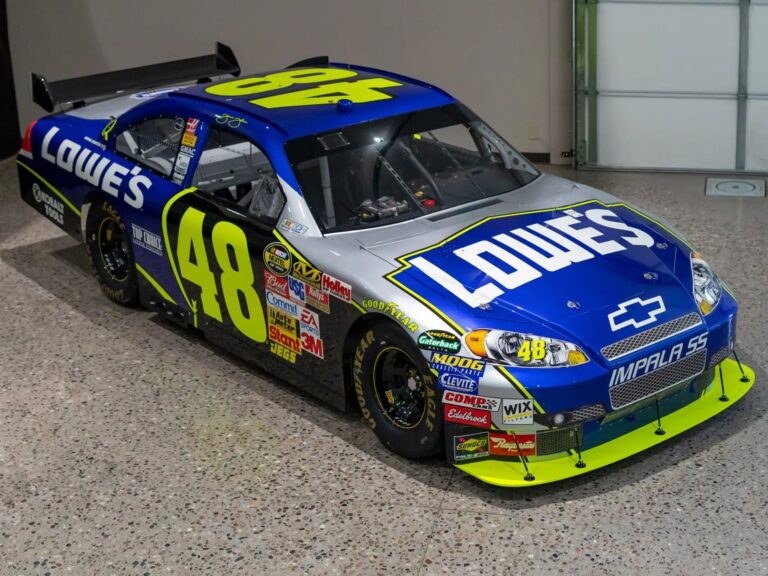 Jimmie Johnson’s 2007 Chevrolet Impala SS NASCAR race car heads to auction