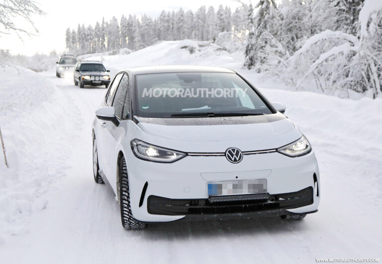 2023 Volkswagen ID.3 spy shots