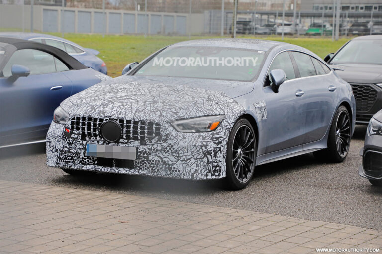 2024 Mercedes-Benz AMG GT 4-Door Coupe spy shots