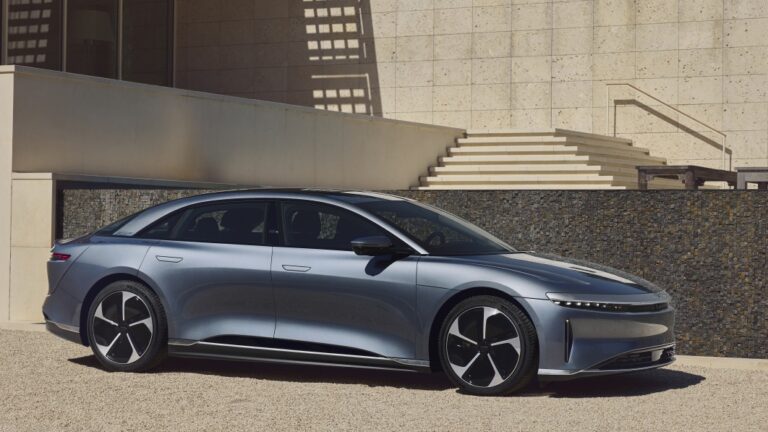 Lucid’s 2022 car production exceeded its lowered expectations