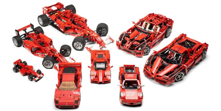 Your Guide to Every Ferrari Lego Kit Ever Made