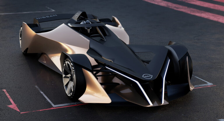Nissan reveals race car powered by Ariya EV powertrain