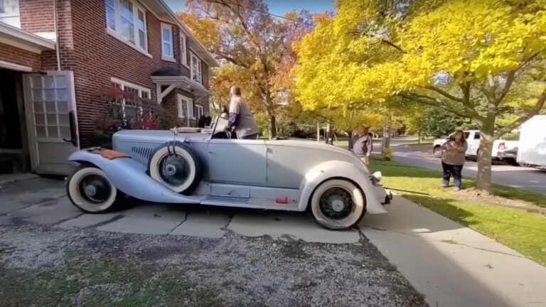 1931 Duesenberg Model J was hidden in garage for 56 years