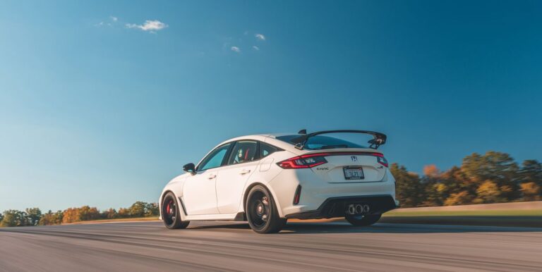 2023 Honda Civic Type R at Lightning Lap 2023