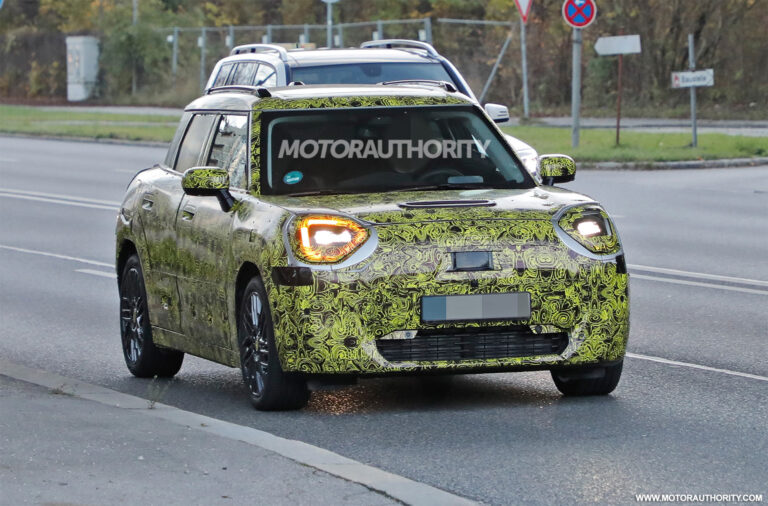 2025 Mini Aceman spy shots and video