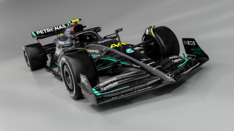 2023 Mercedes F1 car marks return to black livery