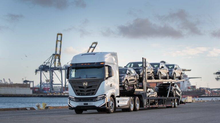 Nissan will use electric semis to deliver Ariya EV in California