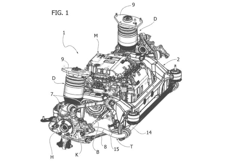 Stellantis patents rear-wheel-steering system