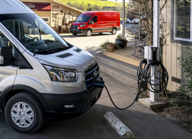 USPS buys 9,250 Ford E-Transit vans, with custom EVs years away
