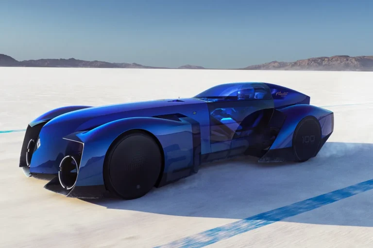 Renault Filante looks like an electric Batmobile, aims for efficiency record