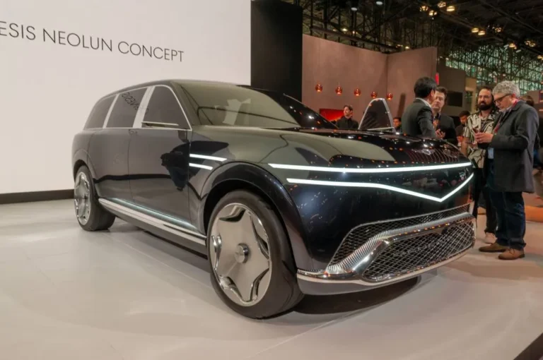 2027 Genesis GV90 spied with Neolun concept-inspired design