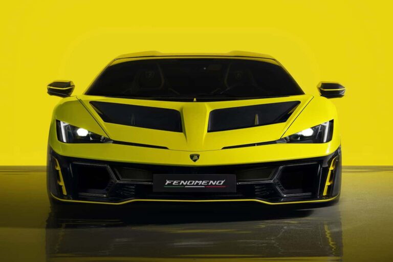 First Look: Lamborghini Fenomeno Hybrid Supercar