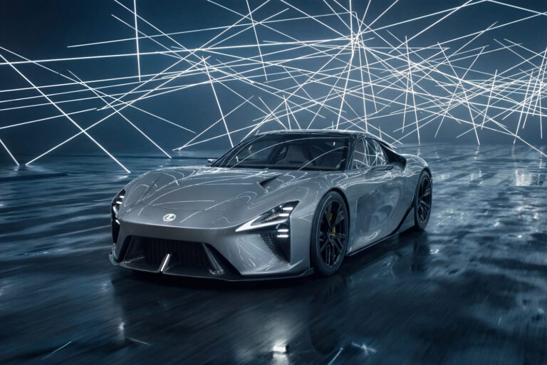 The Next LFA: Lexus Builds a New Electric Supercar