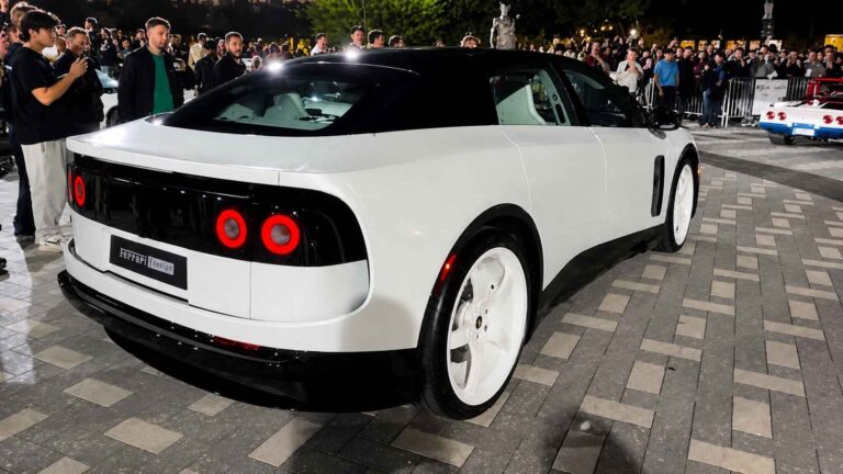 $40 million first-ever Ferrari Luce EV casually leaving the auction block