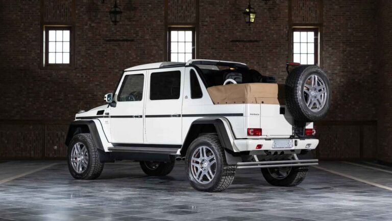 The V12-powered Maybach G-Class you almost never see is for sale