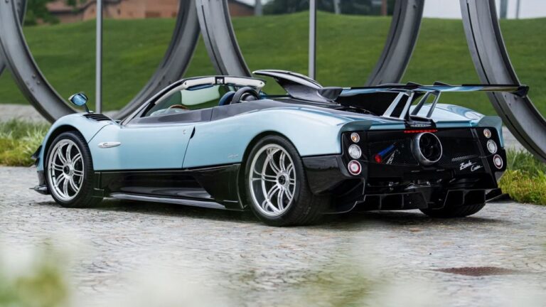 Unique Pagani Zonda Cervino spotted on the streets of London