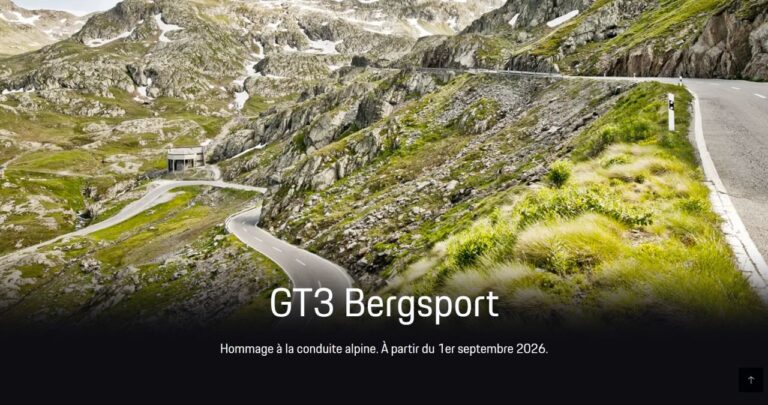 Porsche 911 GT3 Bergsport to debut on September 1 as EU-only model