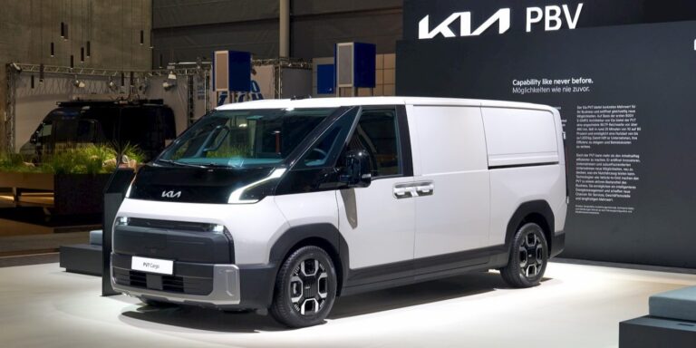 Kia expects its bigger electric vans to outsell the PV5 by 2030