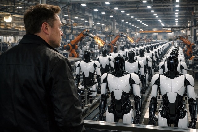 New drone video shows Tesla’s Optimus Factory reaching a turning point