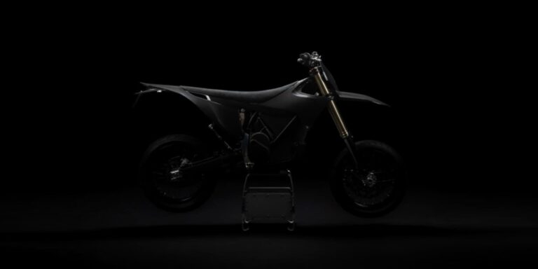 Stark turns its 80 hp electric supermoto into a titanium-loaded blacked-out beast