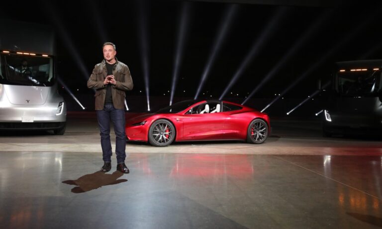 Elon Musk weather update tips Tesla Roadster speculation into Plaid Mode
