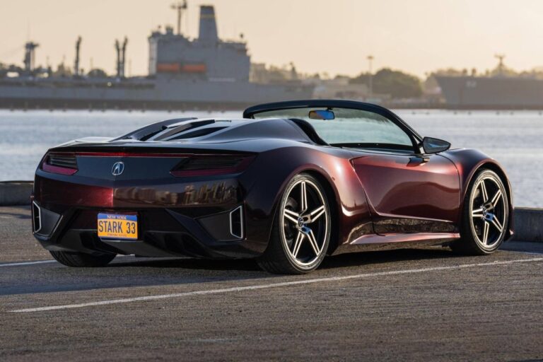 Tony Stark’s Acura NSX Roadster from “The Avengers” up for auction