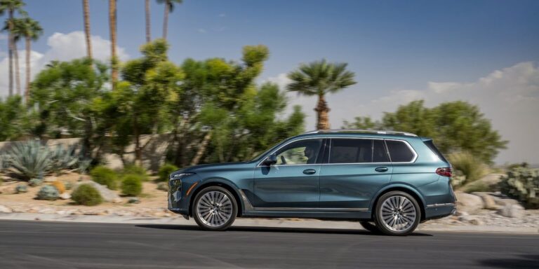 BMW is going upscale with its first 3-row EV, the iX7