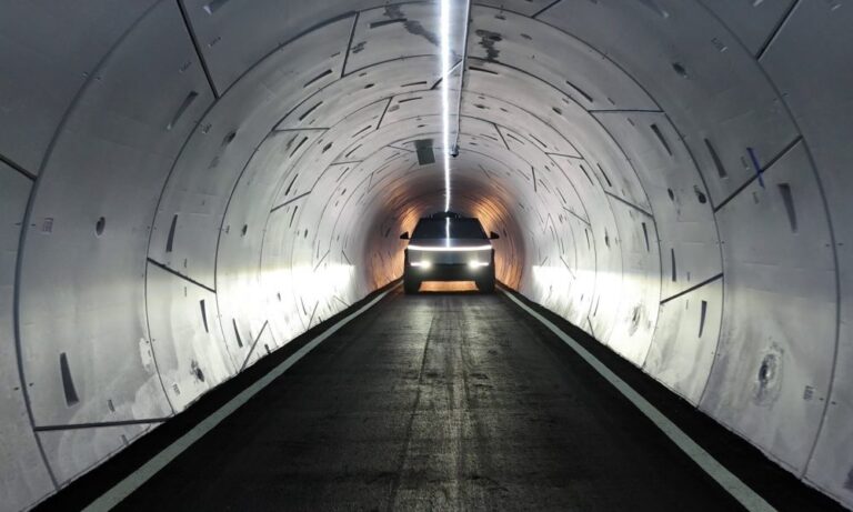The Boring Company’s latest Tesla tunnel truck mod “fits like a glove”