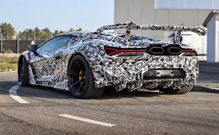 New Lamborghini Revuelto prototype spotted testing; Is it the SVJ?