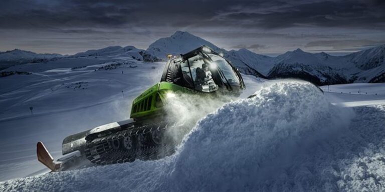 Prinoth is getting charged up for winter with a little help from Scania